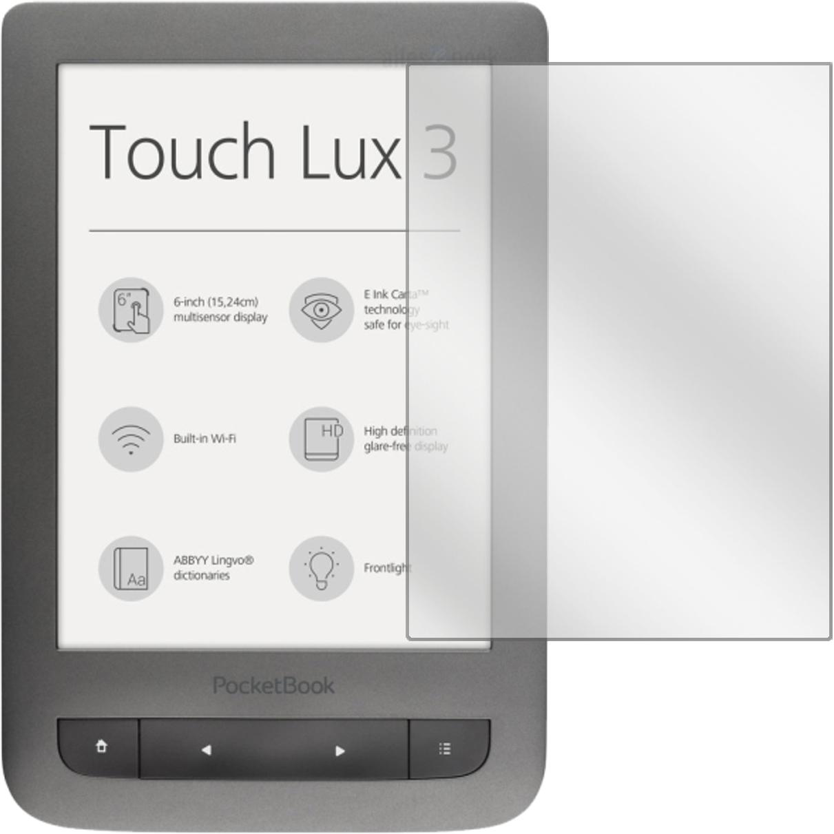 Thumbnail - Dipos Displayschutzfolie Crystalclear (2 Stück, Touch Lux 3), Tablet Schutzfolie
