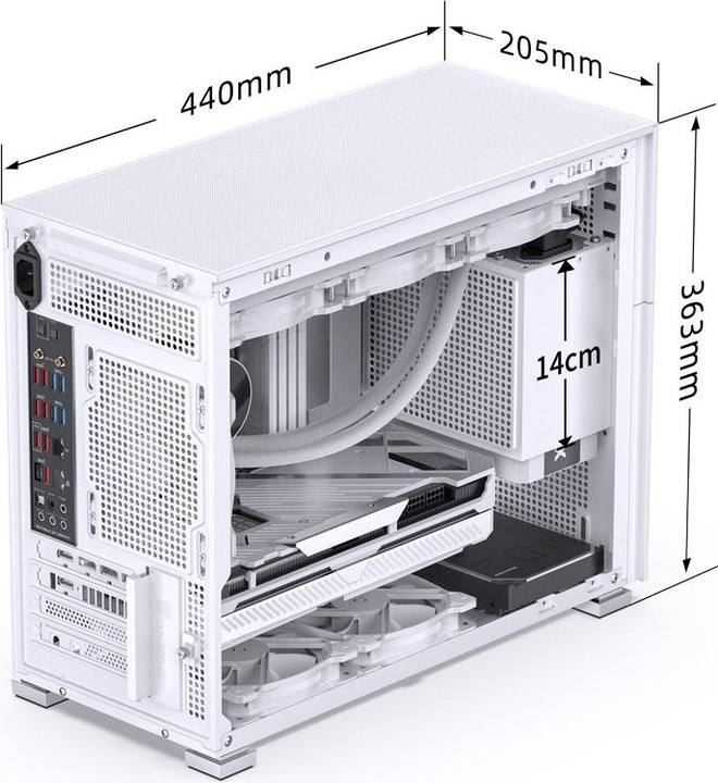Actual product image Jonsbo D31 mATX (DTX, ITX, mATX)