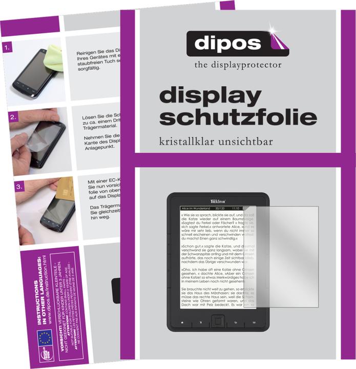 Actual product image Dipos Screen Protector Crystalclear (2 Piece, Pyrus)