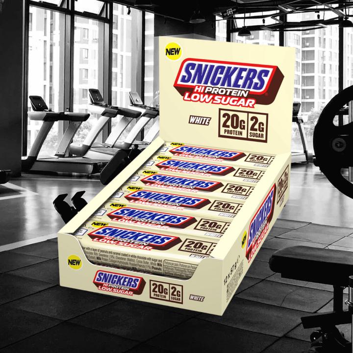 Produktbild Snickers Hi Protein Low Sugar Bar (12 Stk., 570 g)
