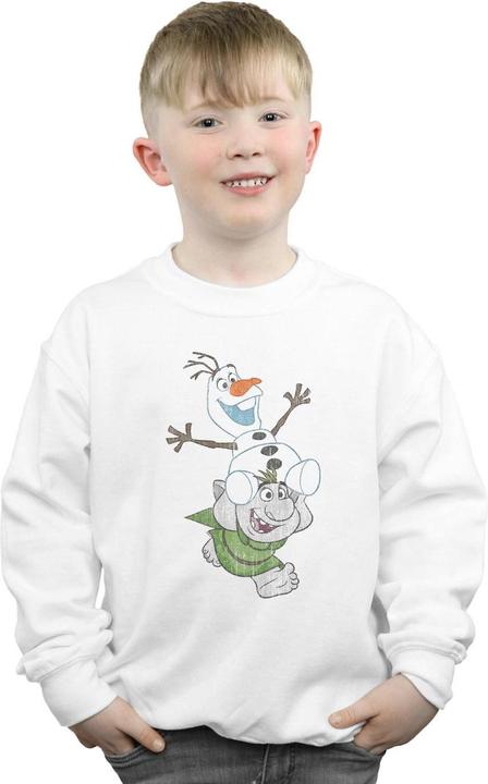 Produktbild Disney Frozen Olaf And Troll Sweatshirt Jungen (128)