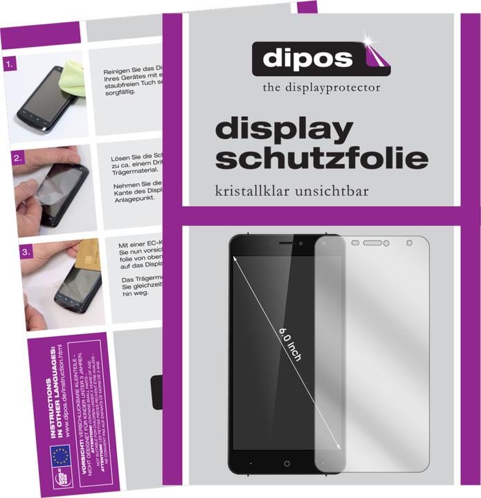 Actual product image Dipos Screen Protector Crystalclear (2 pcs., Doogee X7)
