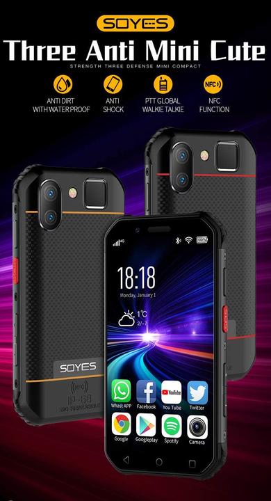 Actual product image Hipipooo Smartphone (32 GB, 3", Dual SIM, 4G)