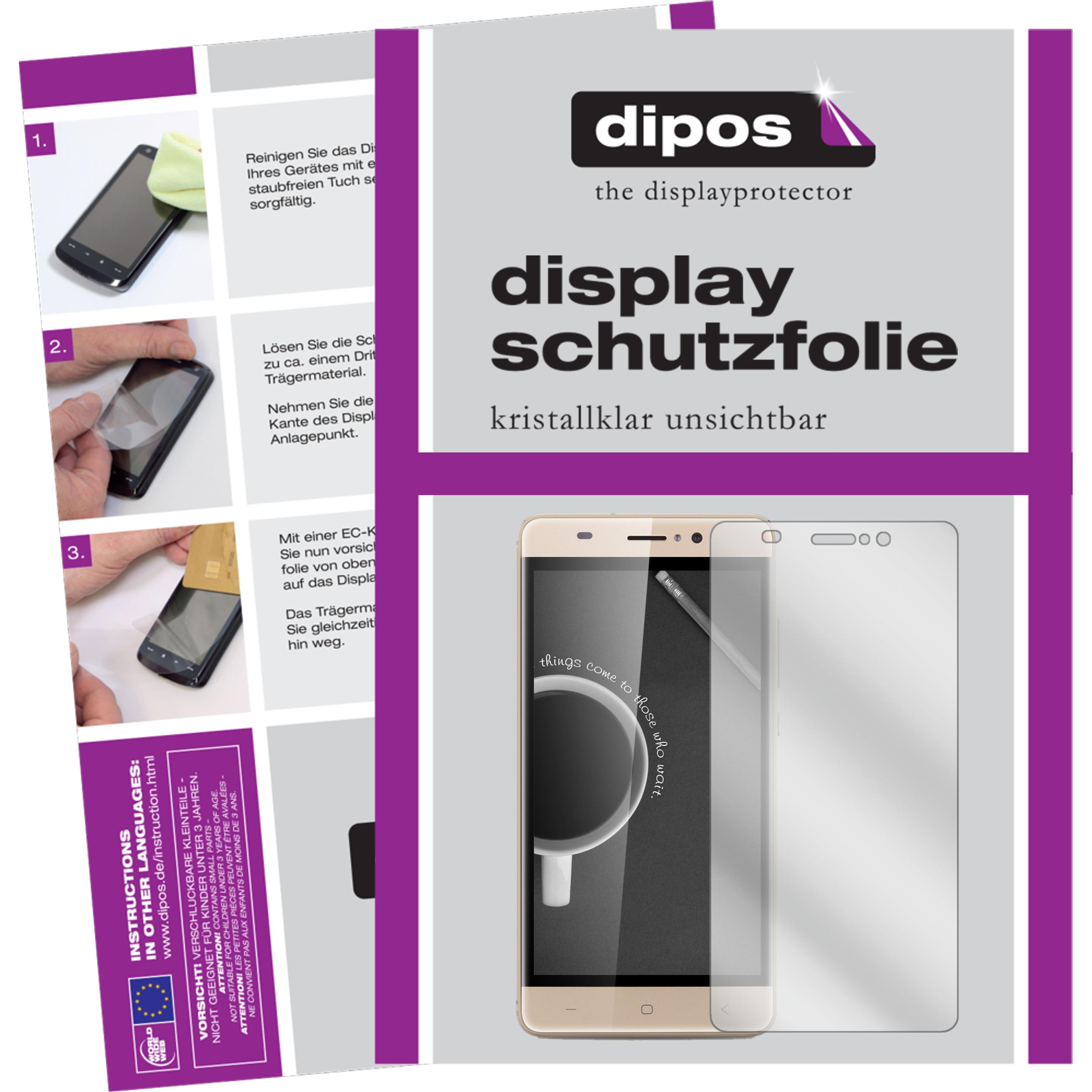 Dipos Displayschutzfolie Crystalclear (6 Stück, Landvo XM300 Pro), Smartphone Schutzfolie, Transparent