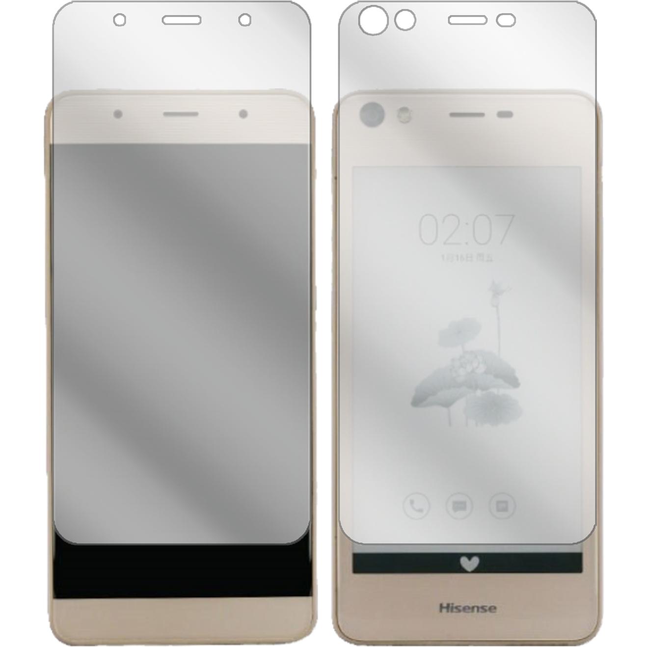 Thumbnail - Dipos Displayschutzfolie Crystalclear (2 Stück, Hisense A2), Smartphone Schutzfolie, Transparent
