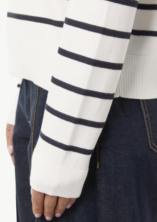 Produktbild Comma Strickpullover Strickpullover mit Strukturstreifen (32)