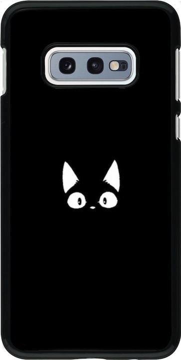Immagine prodotto PhoneLook Copertina Gatto divertente su nero (Samsung Galaxy S10e)