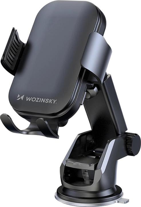 Wozinsky Support voiture WUMID avec chargeur inductif 15W pour tableau de bord - noir