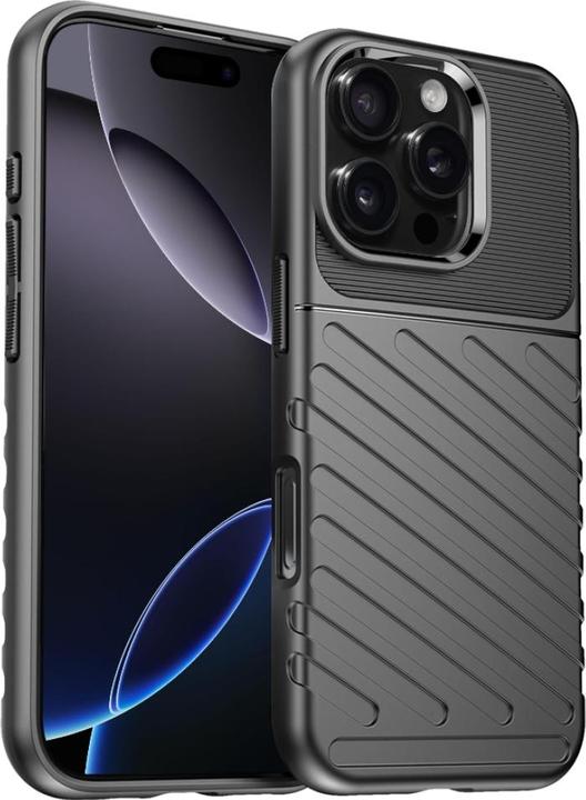 Productafbeelding Screenguard Apple iPhone 16 Pro SpaceCase stootvast hoesje (Apple iPhone 16 Pro)