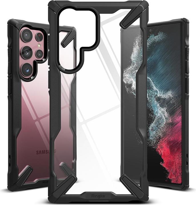 Image du produit Ringke Fusion X coque armée avec cadre Samsung Galaxy S22 Ultra noir (Samsung Galaxy S22 Ultra)