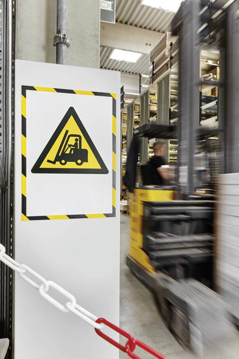 Produktbild Magnetoplan magnetofix Magnetrahmen SAFETY (5x)
