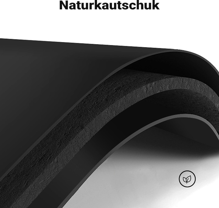 Produktbild Wiltec Türschwellenrampe Gummi 900x250x45mm kürzbar Rollstuhlrampe Rampe