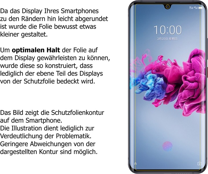 Image du produit Dipos Film de Protection d’écran Anti-Shock (1 pièce(s), ZTE Axon 11)