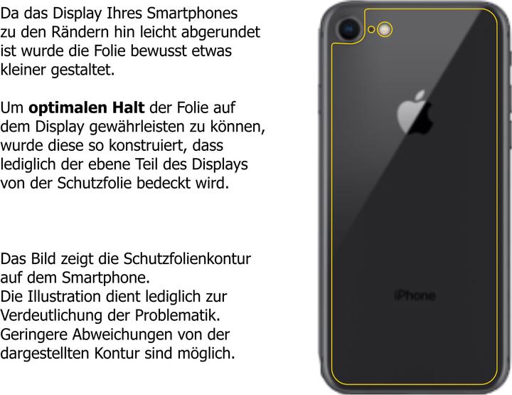 Immagine prodotto Dipos Pellicola Protettiva Anti-Shock (1 Pezzo/i, Apple iPhone SE (seconda generazione), Apple iPhone SE (terza generazione))