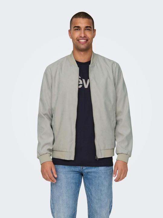 Actual product image Only & Sons Onslucas Fake Suede Bomber Otw (S)