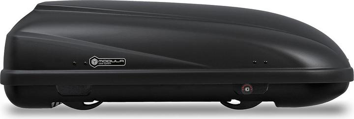 Modula Dachbox Beluga XL 460 l – Matt-Schwarz (460 l)