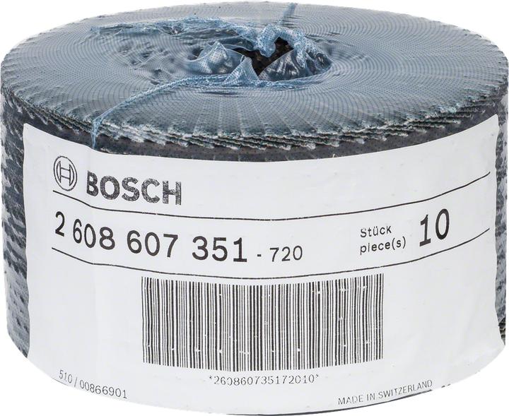 Produktbild Bosch Professional Zubehör Fächerschleifscheibe X551 Expert for Metal, gerade, 115 mm, 80 (80)