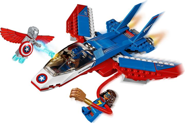 Immagine prodotto LEGO Marvel Super Heroes Captain America: Jet plane (76076, LEGO Marvel)
