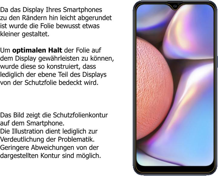 Actual product image Dipos Screen Protector Crystalclear (5 pcs., Samsung Galaxy A10e)