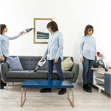 Actual product image Cecotec Aspirateur à Main sans fil compatible Conga Immortal ExtremeSuction 7,4 V Hand (Noir)