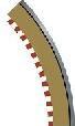 Actual product image Scalextric Borders R2 Outer 4 pieces
