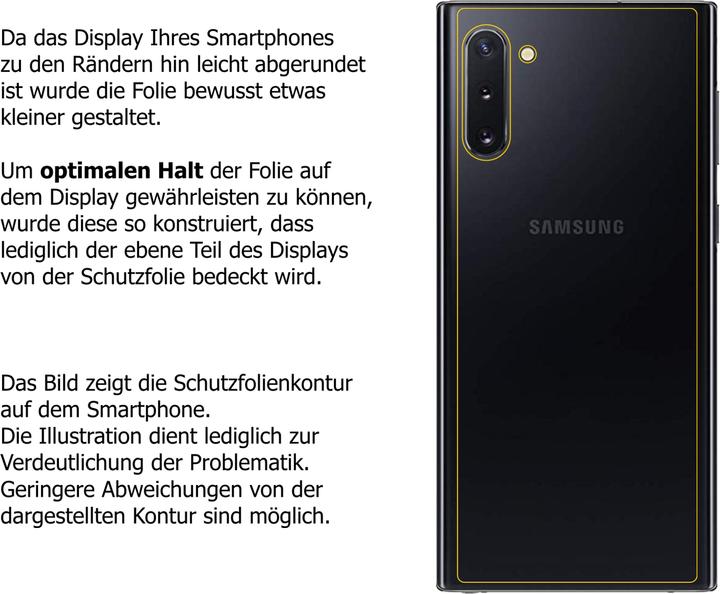 Actual product image Dipos Screen Protector Anti-Shock (2 pcs., Samsung Galaxy Note 10)