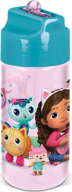 Produktbild pos Gabby's Dollhouse - Trinkflasche - ca. 430 ml - türkis/lila (0.43 l)
