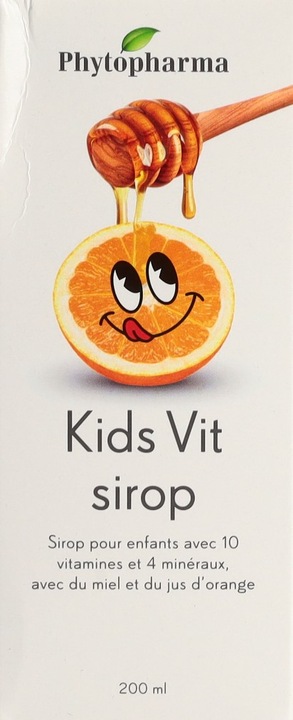 Actual product image Phytopharma Kids Vit Sirup (1 Piece, Concentrate, 375 g)