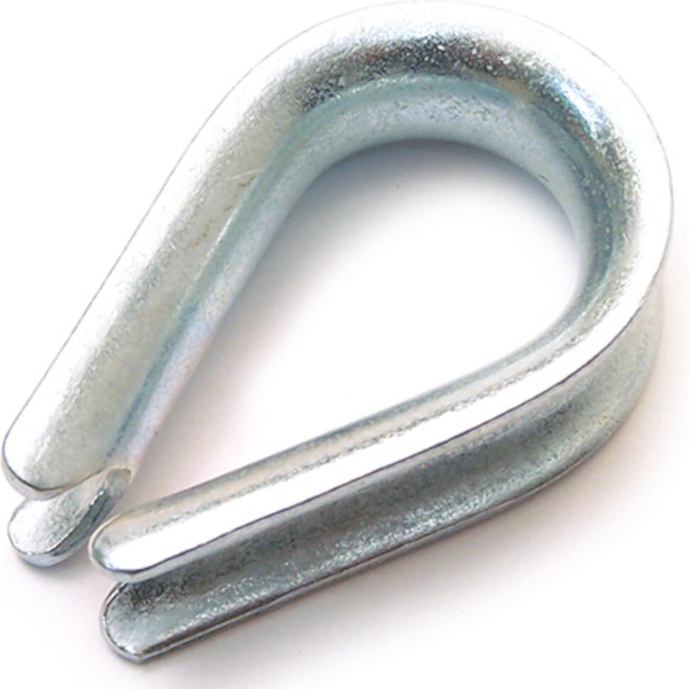 Pösamo, Accessori per stringhe + catene, Kauschen verzinkt 8 mm lose
