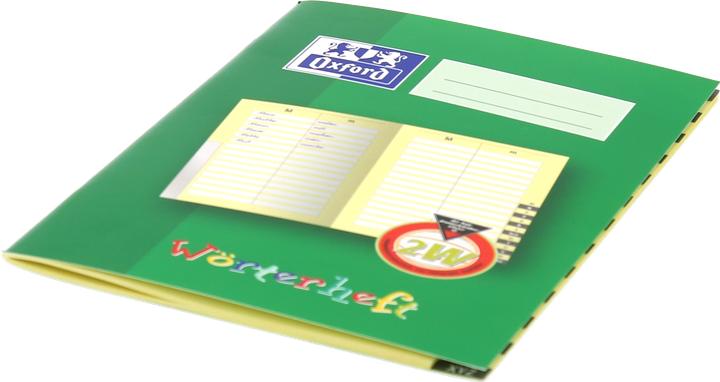 Produktbild Oxford Wörterheft, A5, Lineatur 2W (A5, Liniert, Harter Einband)
