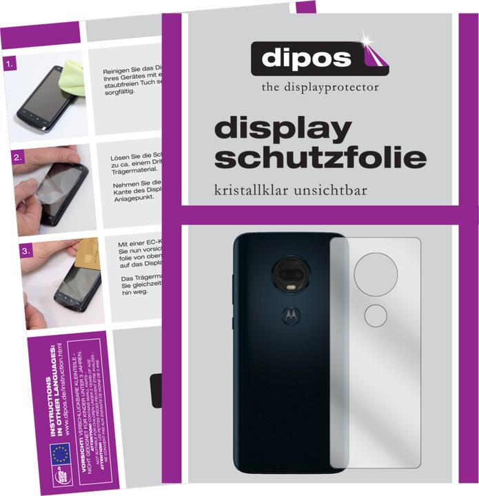 Produktbild Dipos Displayschutzfolie Crystalclear (1 Stück, Motorola Moto G7)
