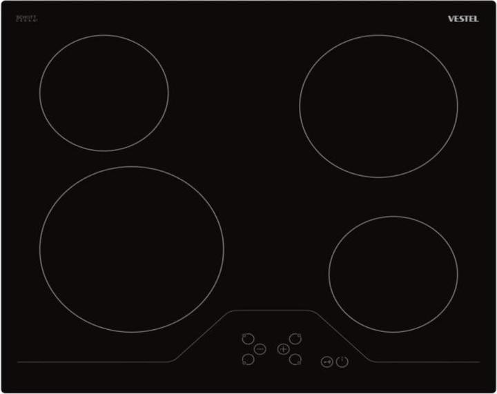 Actual product image Vestel VEA24026 (59 cm, Induction hob)