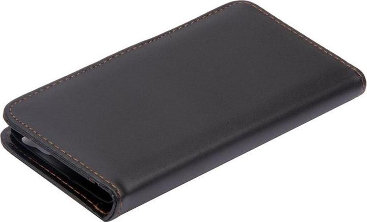 Produktbild König Design Handyhülle Tasche (Bookstyle) für Handy Wiko Lenny schwarz (Wiko Lenny)