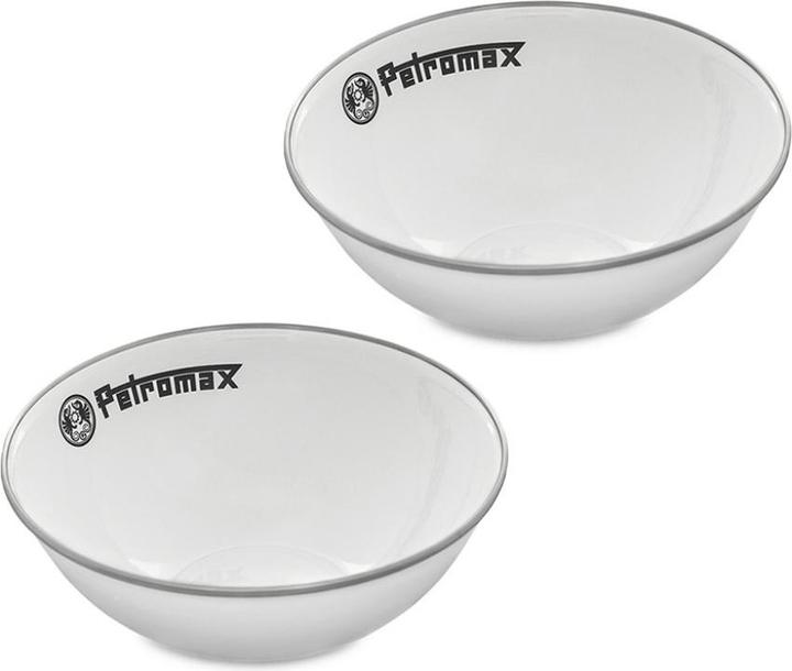 Produktbild Petromax Emaillierte Schüsseln weiss 160ml 2 Stk.