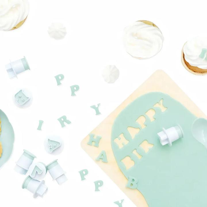 ScrapCooking Set Stempelschneider "Buchstaben & Zahlen"