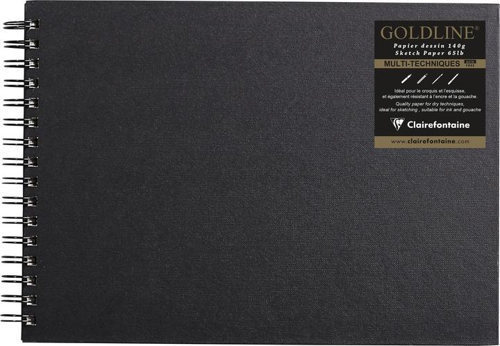 Produktbild Clairefontaine Goldline (A4, Blanko, Harter Einband)