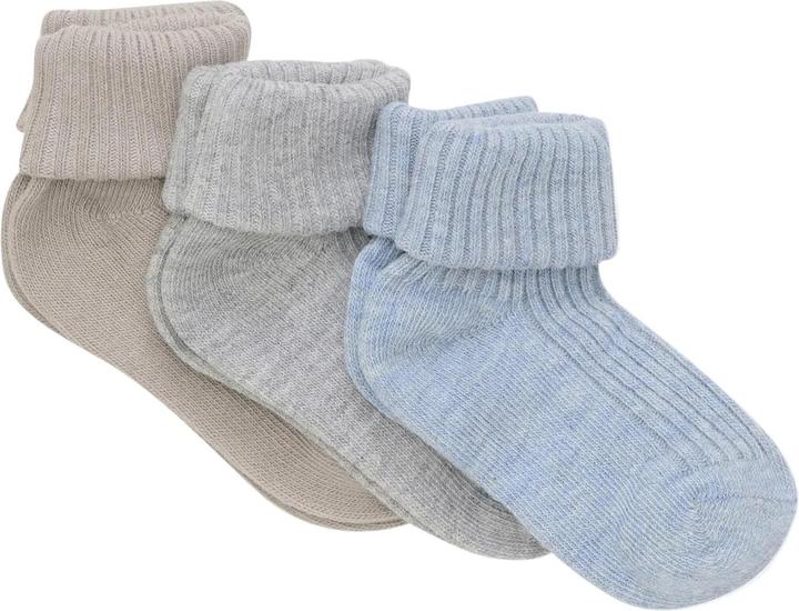 Produktbild Minymo Socken mit Rippmuster 3er Pack (3er Pack, 19 - 22)