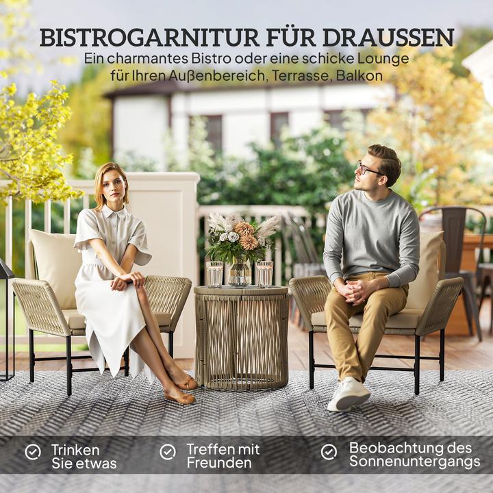 Actual product image Outsunny Gartenmöbel-Set