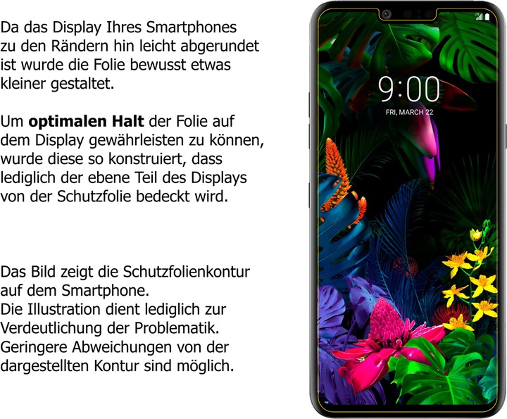 Produktbild Dipos Displayschutz Anti-Shock (2 Stück, LG G8 ThinQ)