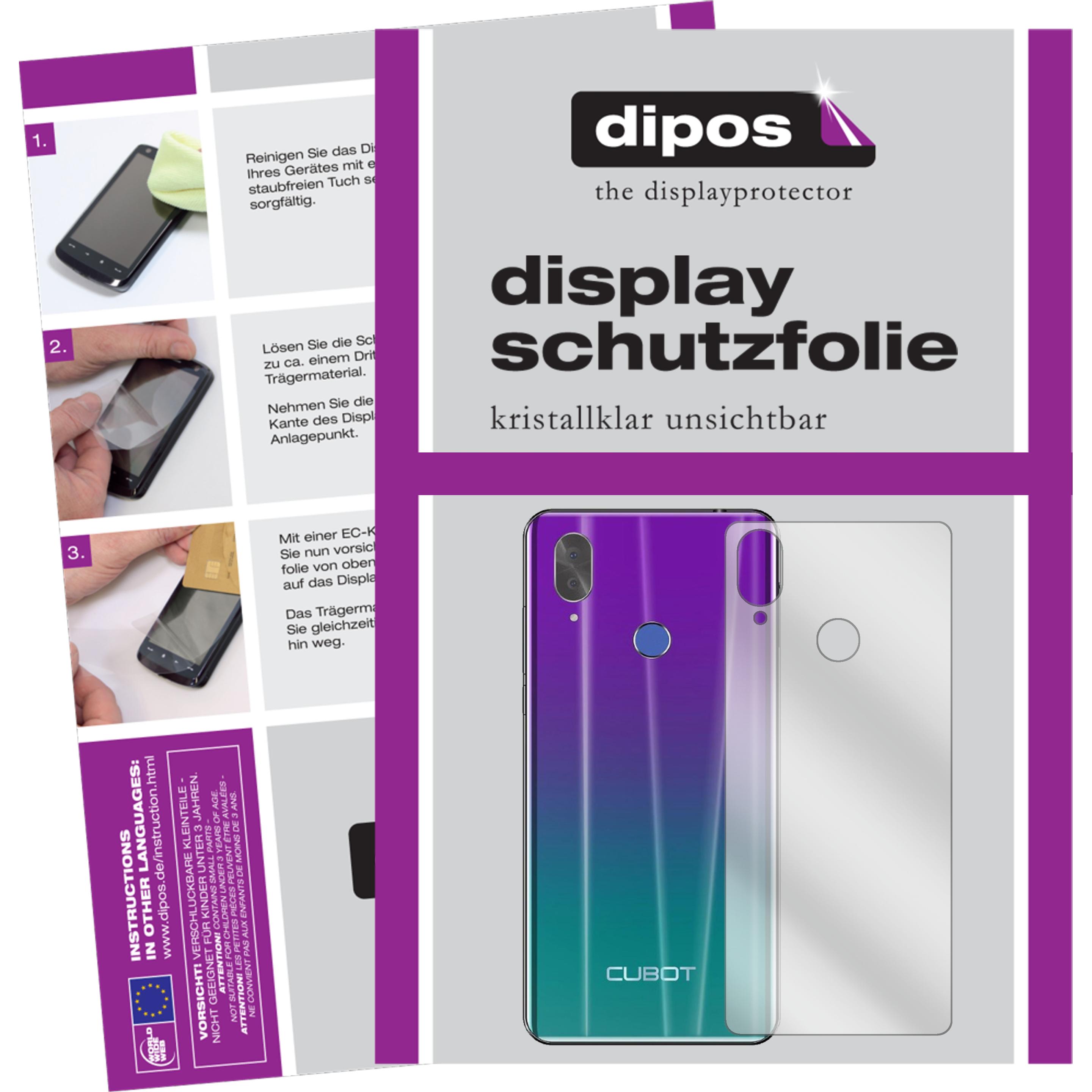 Thumbnail - Dipos Displayschutzfolie Crystalclear (1 Stück, Cubot X19), Smartphone Schutzfolie, Transparent