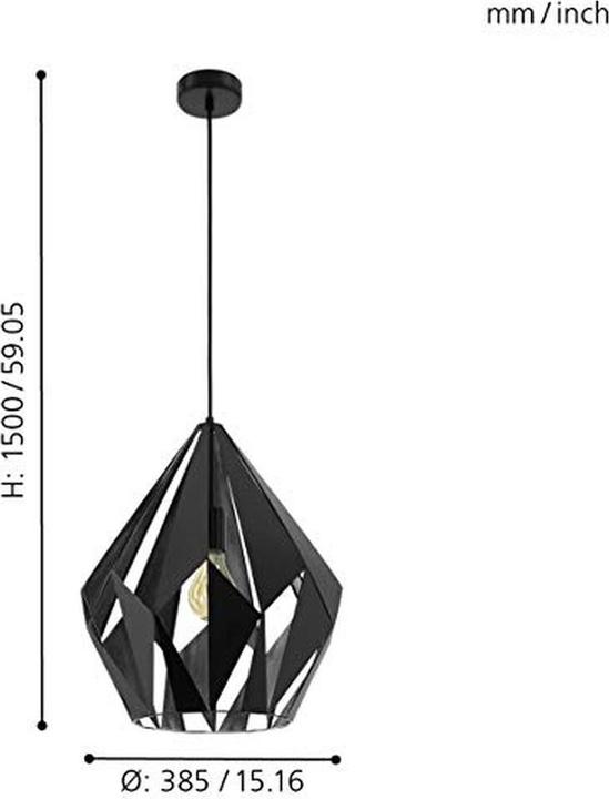 Actual product image EGLO Carlton (E27)