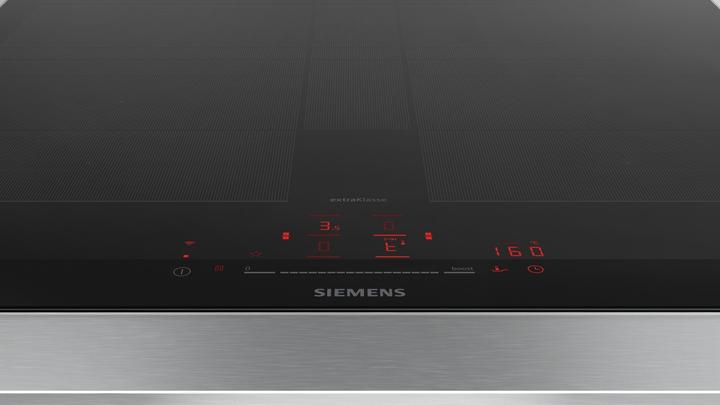 Immagine prodotto Siemens iQ700, Piano cottura a induzione, 60 cm, Nero, Con cornice sul piano, EX675HYC1M