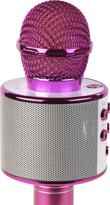 Actual product image Denver Karaoke Microphone Speaker KMS-20P, pink