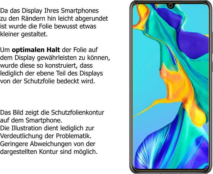 Actual product image Dipos Screen Protector Crystalclear (1 pcs., Huawei P30)