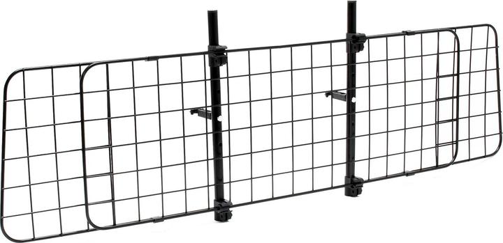 Wiltec Dog Guard Barrier Freely Adjustable for the Car Model D Made of Iron (Dog)