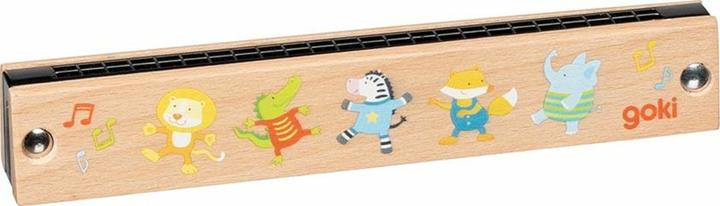 Goki Souris dansant à l'harmonica (Allemand, Français, Italien, Anglais)