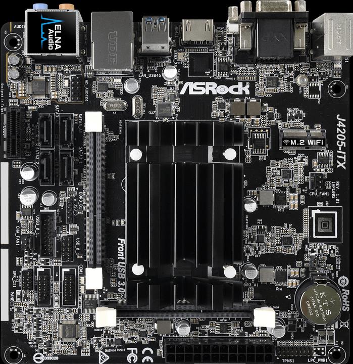 Produktbild AsRock J4205-ITX (Onboard, Mini-ITX)