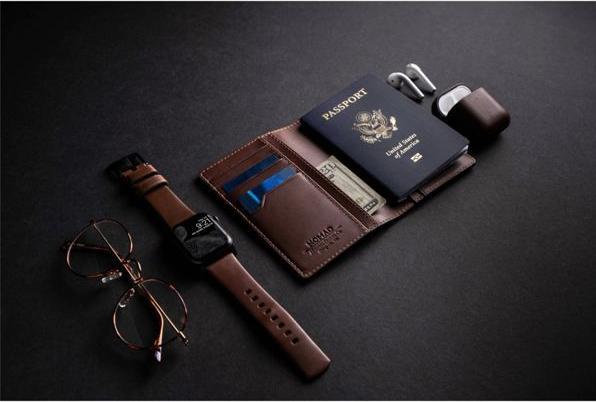 Actual product image Nomad Passport Wallet