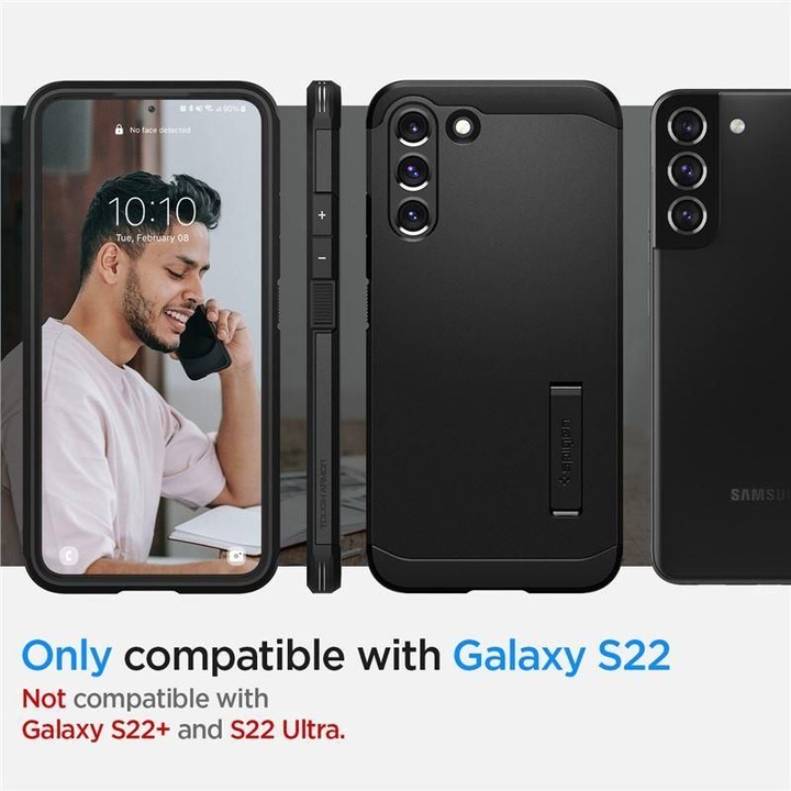Actual product image Spigen Tough Armor (Samsung Galaxy S22 5G)