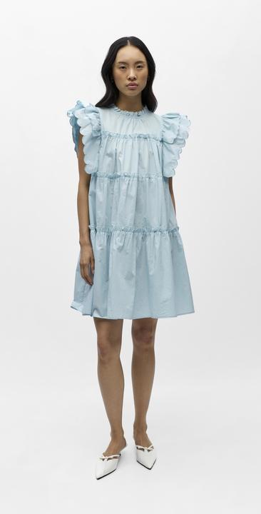 Produktbild Object Gerüschtes Minikleid (36)